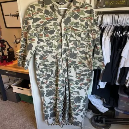 Vintage 10X Realtree Mens Hunting Coveralls Camouflage Camo 