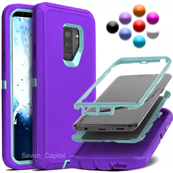 For Samsung Galaxy S9 S9+ Heavy Duty Rugged Shockproof Protective Hard Case 