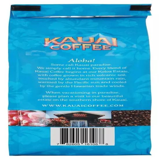 Kauai Coffee Coconut Caramel Crunch Medium Roast - 10 Ounce (Pack of 1) 