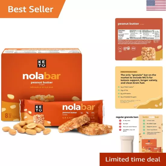 Nola Bars | Gluten-Free Keto Granola Bars with Zero Added Sugar | Enjoy a Che...