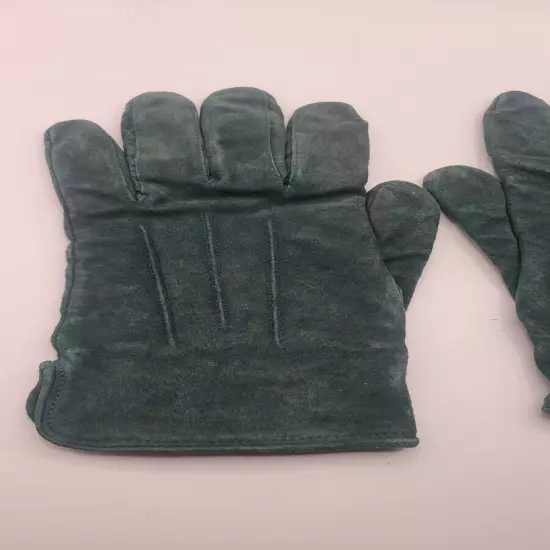 Wilsons Adventure Bound Suede Leather Gloves Green Womans Med Winter Gloves