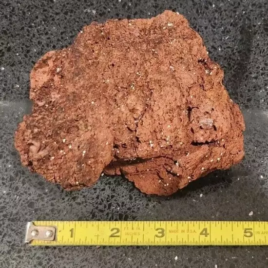 8 Red Lava Rocks For Aquariums