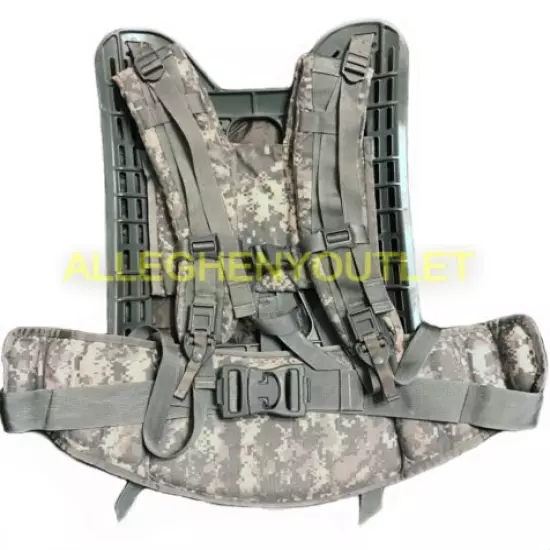 ACU USGI Molle NEW Frame, VGC COND Belt, Shoulder Straps Set Up TREE STAND MOVER