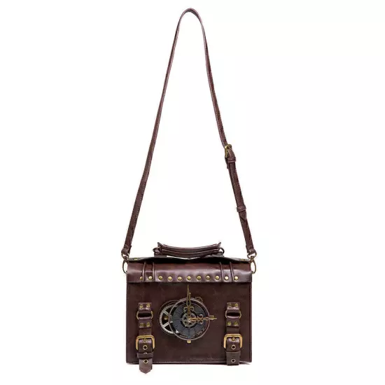 New Ladies Handbag Steampunk Retro Style Ladies Fashion Shoulder Crossbody Bag