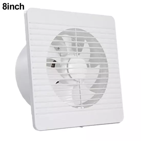 Toilet Extractor Fan Powerful Air Vent Wall Mounted Fans For Bathroom Kitchen