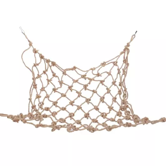 Hemp Rope Bird Climbing Net Hanging Rope Net Swing Play Rope Ladder Chew