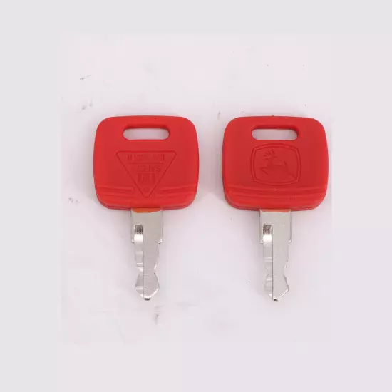 2X Ignition Key RE183935 For John Deere 5055E 5065E 5075E 5085E 5083EN 5093EN