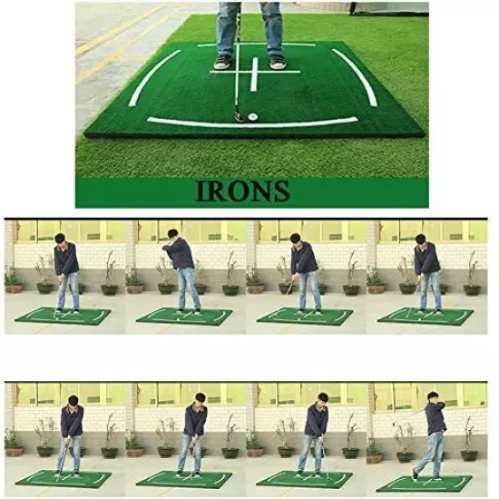 PGM Golf Course Hitting Mats Driving Range Practice Matt----4.92FT X 4.92FT,