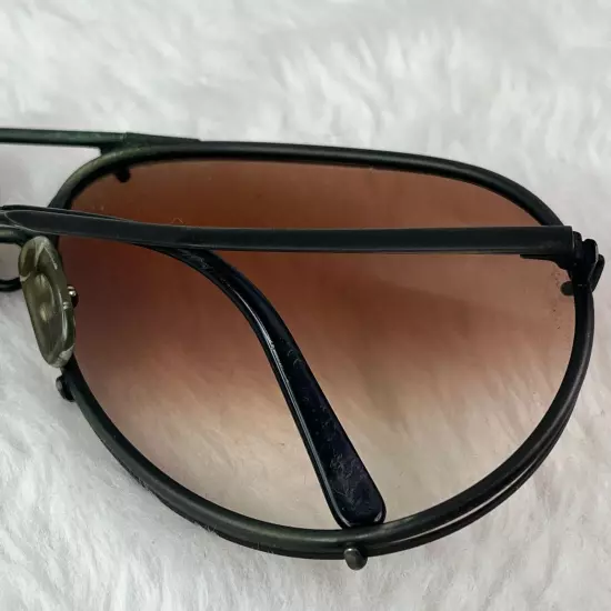 Vintage Carrera Aviator Porsche Sunglasses #5621 *SCRATCHES/Chew Marks *See Pics