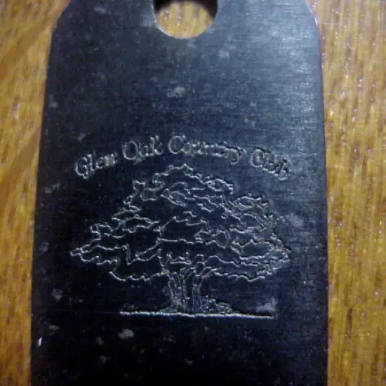 GLEN OAK COUNTRY CLUB Clark Summit Pa. GOLF BALL MARK DIVOT Repair TOOL