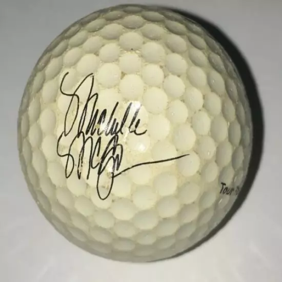 Vintage Titleist Tour Balata Michelle McGann LPGA Signature Golf Ball (B-2-4)