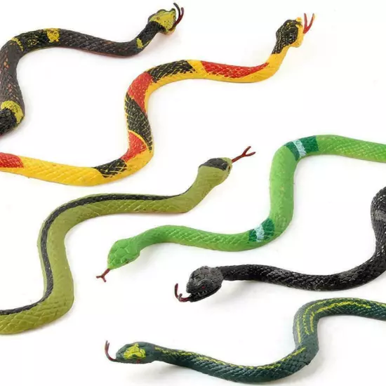 1Set Simulation Python Model Toy Realistic Snake Scary Halloween Prank Toy US