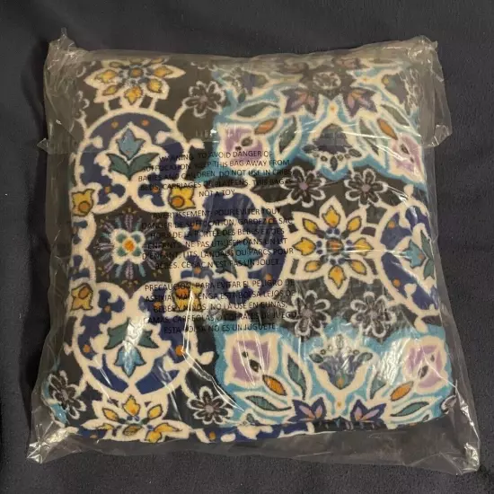 Vera Bradley Fleece Travel Blanket - NWT