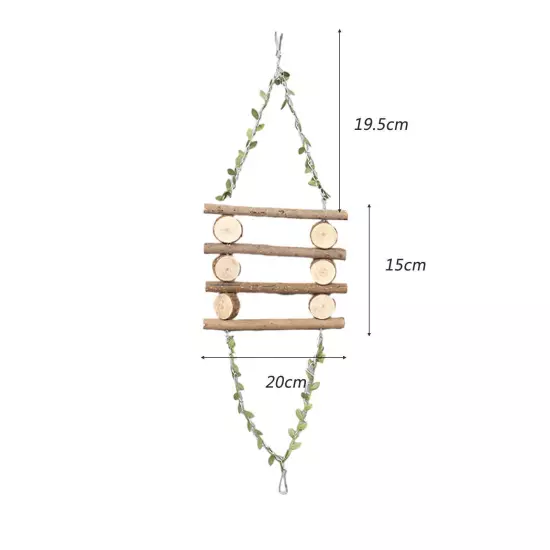 Wooden Bird Playground Play Bird Perch Play for Parakeets