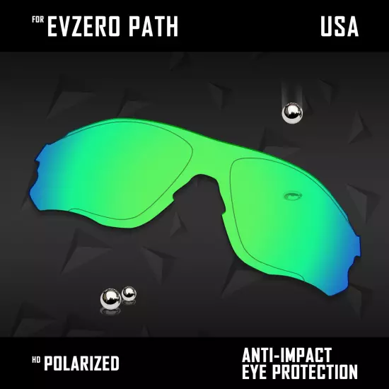 Anti Scratch Polarized Replacement Lenses for-Oakley EVZero Path OO9313 Options