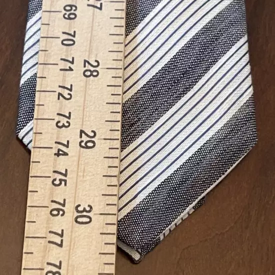 Banana Republic Heritage 66% Linen 34% Silk Men’s Neck Tie Made In USA Long