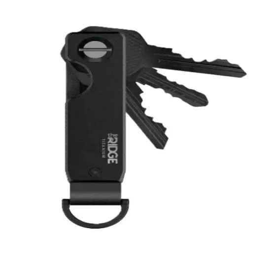 RIDGE The KeyCase Key Organizer MK8HD Black