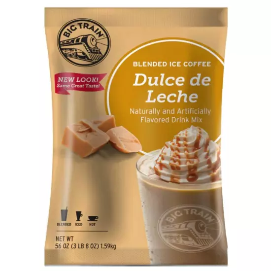 Dulce De Leche Blended Ice Coffee Beverage Mix, 3.5 Pound (Pack of 1)