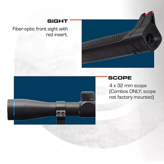 STOEGER S-3000-C .177 Air Gun Combo with 4x32 Scope (30317)