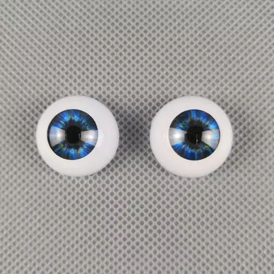 2x Lifelike Reborn Baby Doll Eyes Acrylic Eyeball For Newborn Doll Supplies DIY