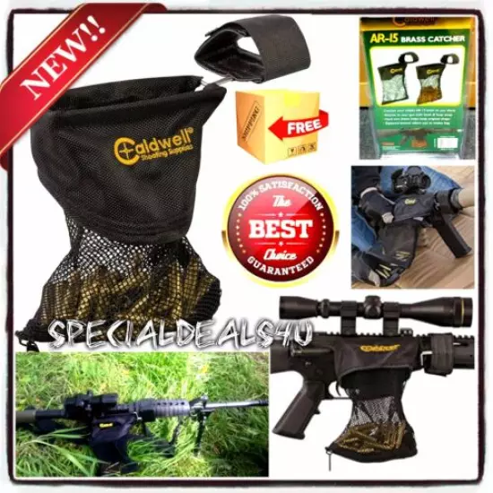 Caldwell Brass Catcher with DURABLE Heat Resistant Mesh Attaches To The Forearm