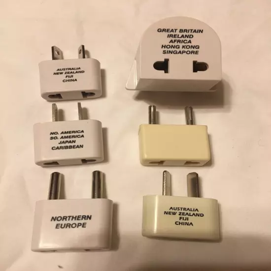 Franzus Travel Smart Adapter Plug Set International Travel Polarized with Box