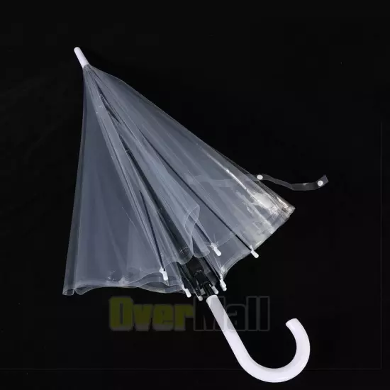 Lots Clear Umbrella Automatic Easy Carrying Suitable For Women And Girls Wedding