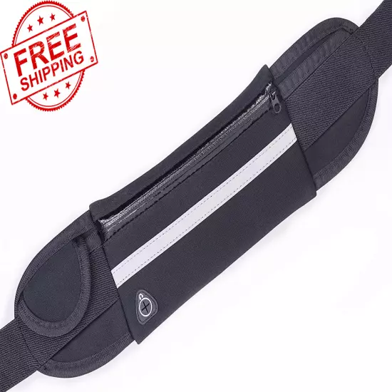 Travel Belt Money Waist Pack - Hidden Waterproof Anti Theft