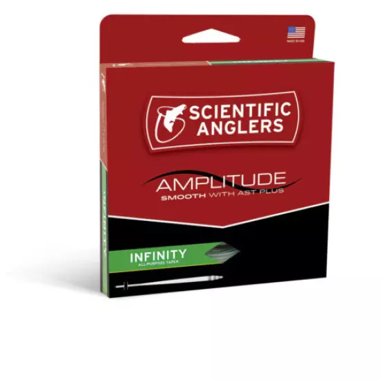 NEW SCIENTIFIC ANGLER AMPLITUDE SMOOTH INFINITY STANDARD COLOR WF-5-F FLY LINE