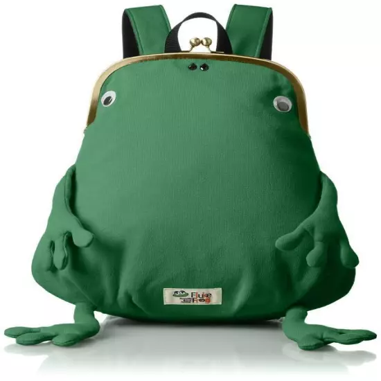 Gym master Fluke Frog backpack clutch type Mini Size green From Japan