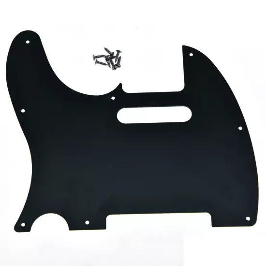 8 Hole Tele Style Guitar Pickguard Scratch Plate Fits Fender Telecaster