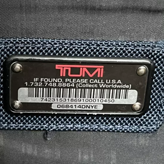 Tumi Briefcase Tote Bag Limited Model 068414