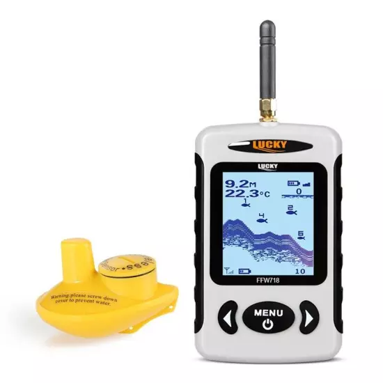 LUCKY FFW718 Wireless Sonar Underwater HD English Fishing Device / Fish Finder