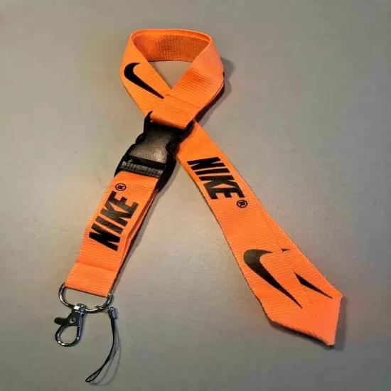 Nike Lanyard Detachable Keychain Badge ID Holder Phone Strap Multi Color