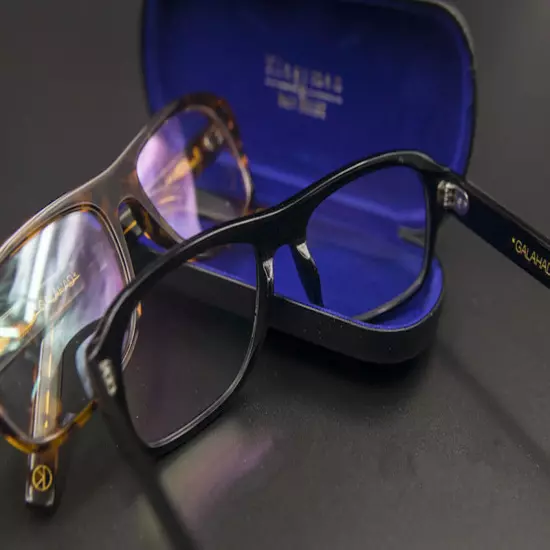 Movie Kingsman The Golden Circle Eggsy Cosplay Eyewear Glasses Eyeglasses