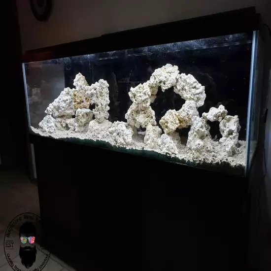 Premium ARK Dry Reef Rock Aragonite Base, Porous Aquariums Live FREE SHIPPING!!!