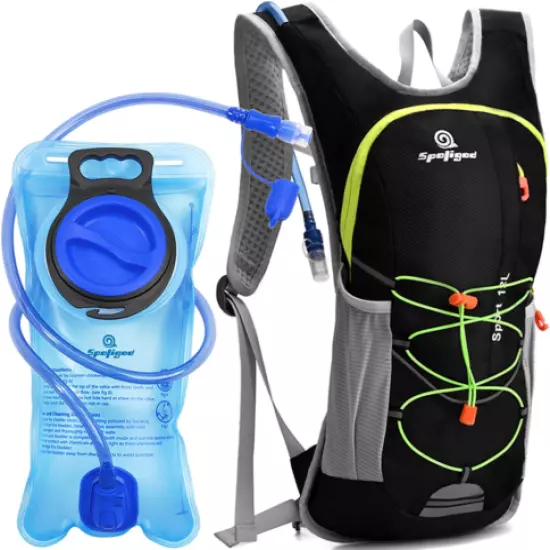 Hydration Backpack With 2L Hydration Bladder For Men Women Kids 