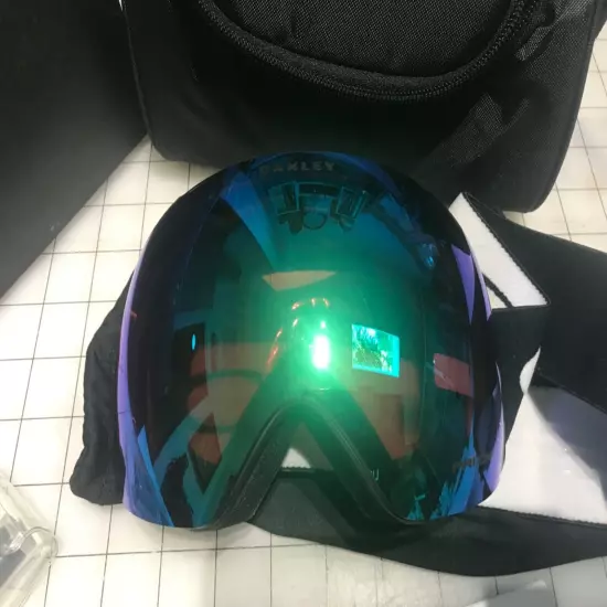 Oakley Flight Deck L Matte Black Prizm Argon Iridium Mask Ski Snowboard New def