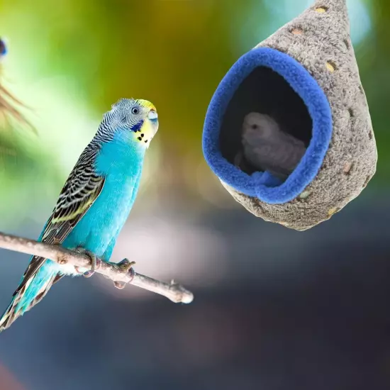 Bird Parrot Nest Hammock for Parakeet Conure Lovebird Small Animal Hamster Su...