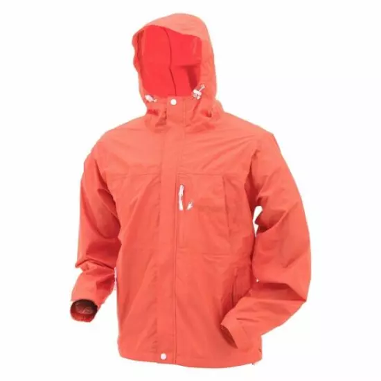 Frogg Toggs JT62330-10MD Boy's Java Toadz 2.5 Rain Jacket Red Medium Waterproof 