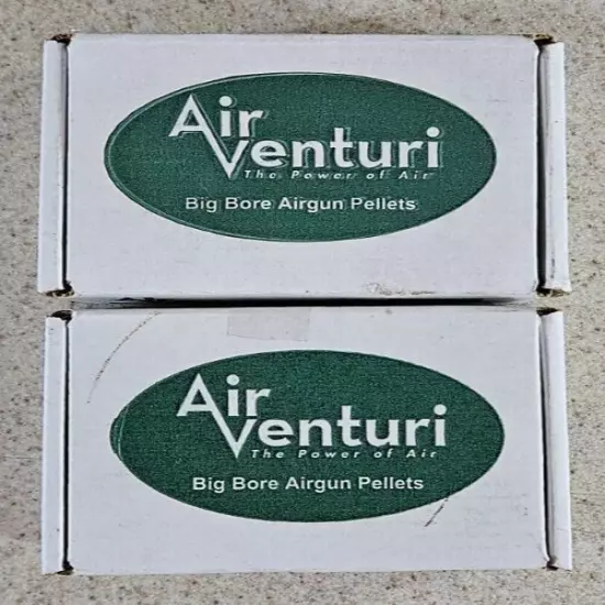 Air Venturi - Big Bore Airgun Pellets .45 Cal, 200 Grains, Hollowpoint 100 Pk