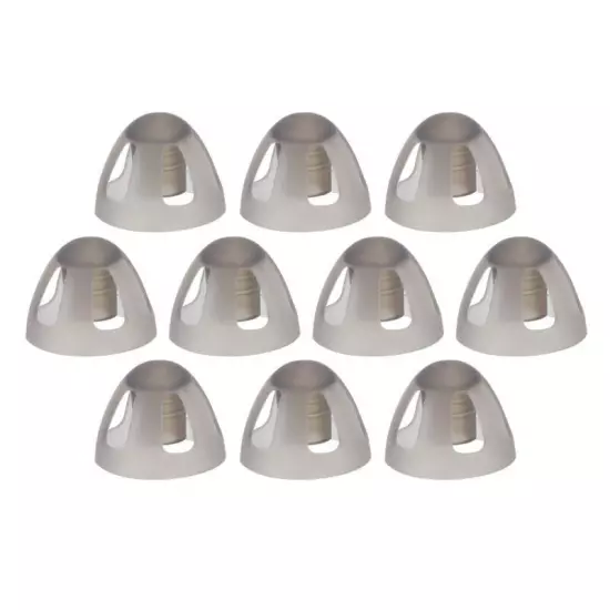 Premium Ear Tips 10 Pack Hearing Aids Replacement Soft Silicone Earbud Tips