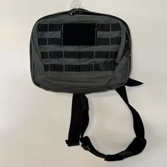 5.11 Tactical Rush MOAB 6 Sling Pack, 11L Double Tap, Gray Black 56963 Pre-owned