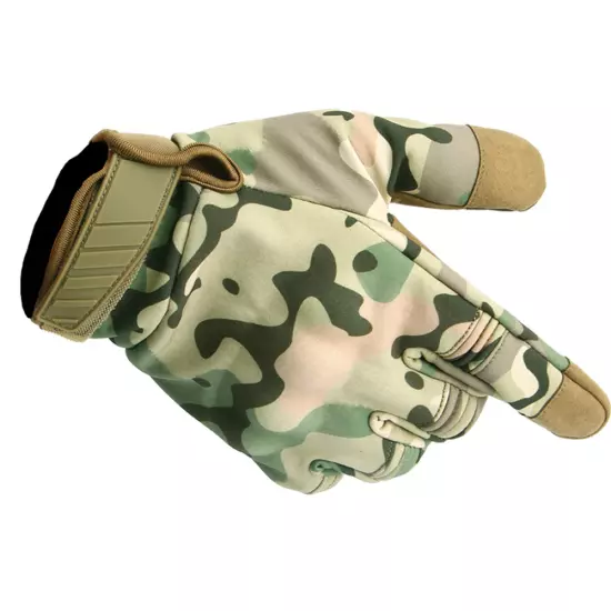 Military Tactical Full Finger Cycling Hunting Gloves Touch Screen Gear Gloves