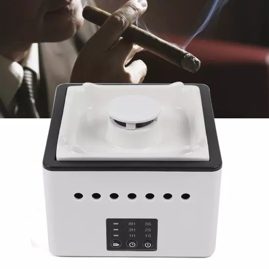 Home Smoke Grabber Filter Smokeless Ashtray Cigarette Odor Eliminator USB