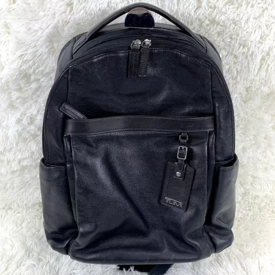 Tumi Clayton Leather Backpack Business