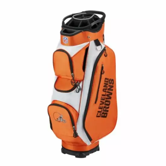 New Wilson Cleveland Browns NFL Golf Cart Bag