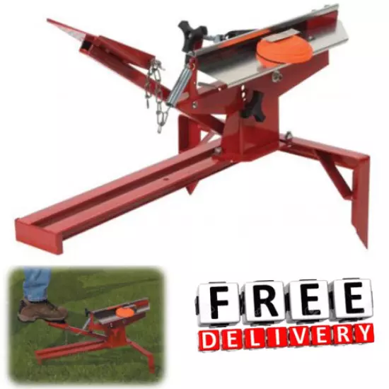 Clay Target Thrower Machine Shooter Trap Skeet 1 Step Shotgun Practice