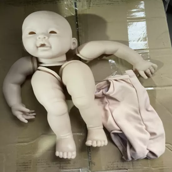 Unassembled Reborn Baby Doll Kit Unpainted Kits Body Parts Lifelike Fresh Color