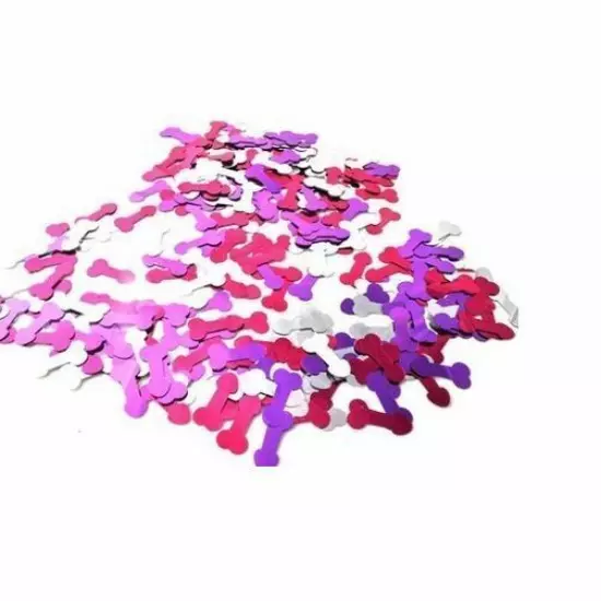 Confetti Penis Pink Silver Red Hens Night Party Willy Bachelorette Decoration